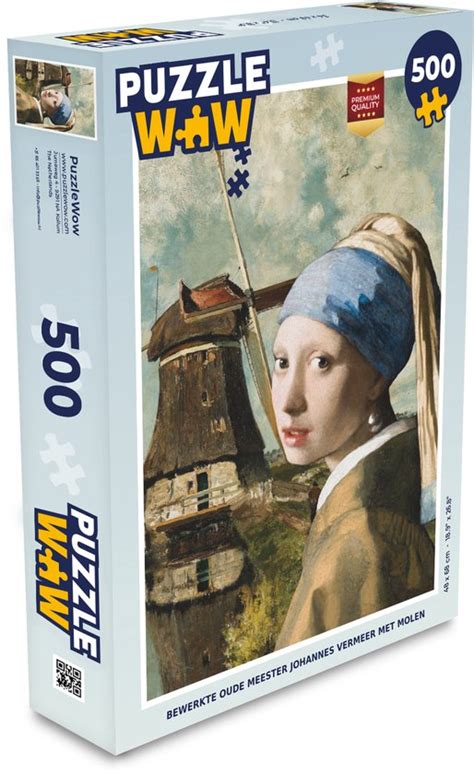 Puzzel Meisje Met De Parel Johannes Vermeer Molen Legpuzzel