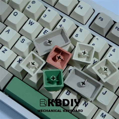 Kbdiy G 9009 Retro Cherry Profile Keycap 134 Keys Set Para Sa