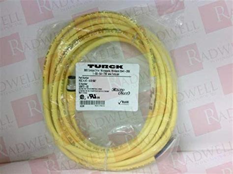 Amazon Turck Rsc T S Straight Male Connector Nickel