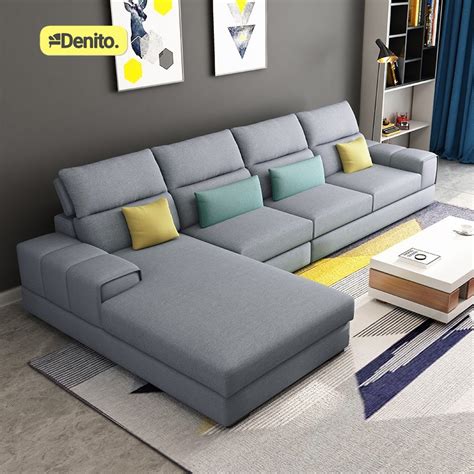 Jual Sofa Letter L Ruang Tamu Modern Minimalis Shopee Indonesia