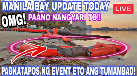 Manila Bay Update Today October 10 2022 YouTube