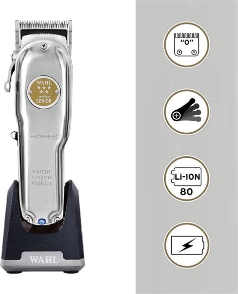 Wahl Cordless Senior Tondeuse Metal Bol