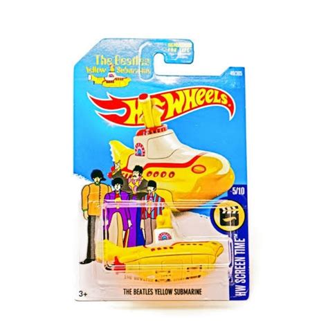 Hot Wheels The Beatles Yellow Submarine Shopee Brasil