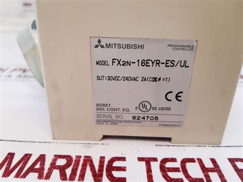 Mitsubishi Electric Fx2n 16eyr Es Ul Programmable Controller Aeliya