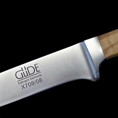 Gude Alpha Olive Series Forged Double Bolster Sharp Point Paring Knife