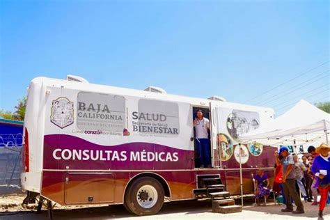 Visitarán Centros De Salud Móviles Valle De La Trinidad En Ensenada