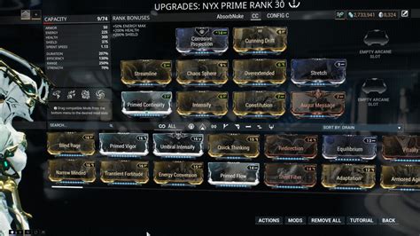 Best Nyx Prime Builds 2024 Warframe School