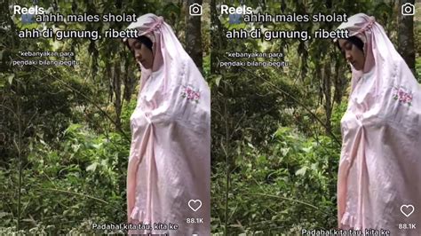 Viral! Pendaki Ini Tetap Jalankan Ibadah Shalat di Gunung, Netizen ...