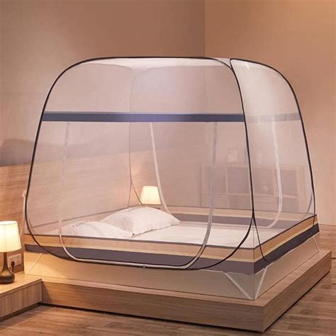 Moustiquaire Pop Up Pour Lit Double X Cmdouble Porte Pliable