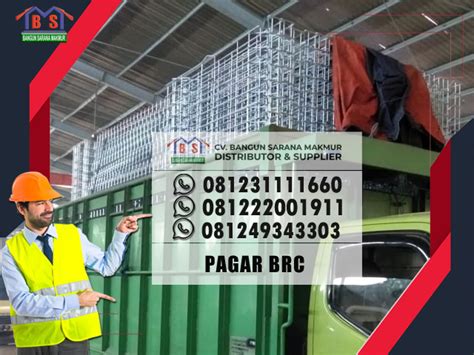 Daftar Harga Pagar Brc Galvanis Tinggi Tahun