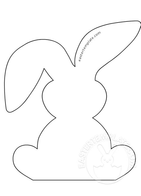 Free Bunny Template Free Printable Pdf