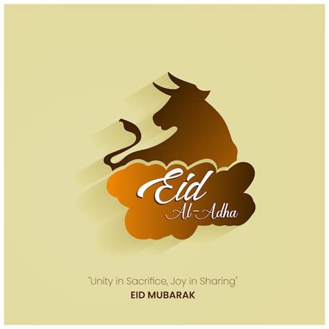 Premium Vector Eid Aladha Mubarak Islamic Festival Illustration