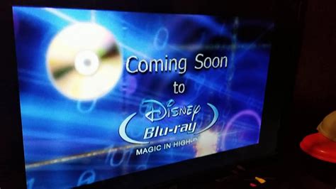 Coming Soon To Disney Blu Ray 2009 Youtube