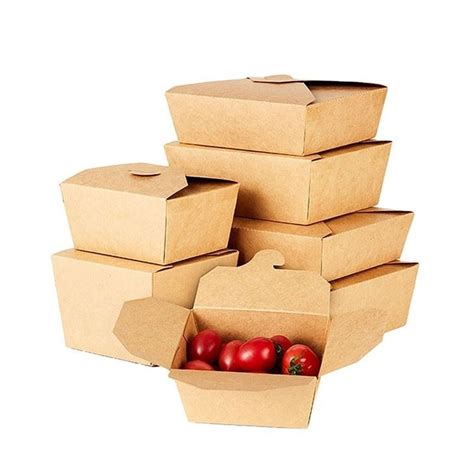 China Customized Kraft Paper Food Packaging Boxes Suppliers Factory