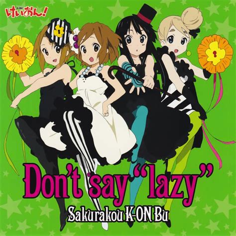 Dont Say Lazy Romanized Houkago Tea Time Genius Lyrics