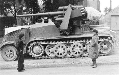 Sd Kfz Famo Half Track Armed With A Cm Flak R Tankporn