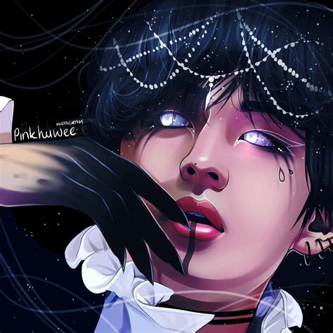 Bts Taehyung Fanart By Pinkhuwee On Deviantart