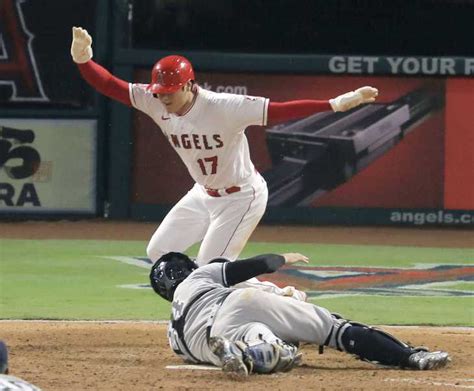 【試合結果】大谷翔平が“神走塁” メジャー初の本盗決め22個目盗塁 エンゼルスはヤンキースに連勝 サンスポ