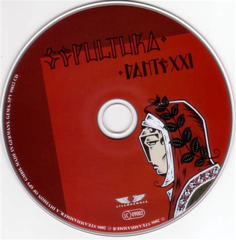 Encarte: Sepultura - Dante XXI - Encartes Pop