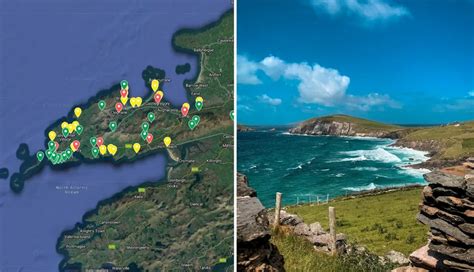 Map Of Dingle Peninsula Silva Dulcinea