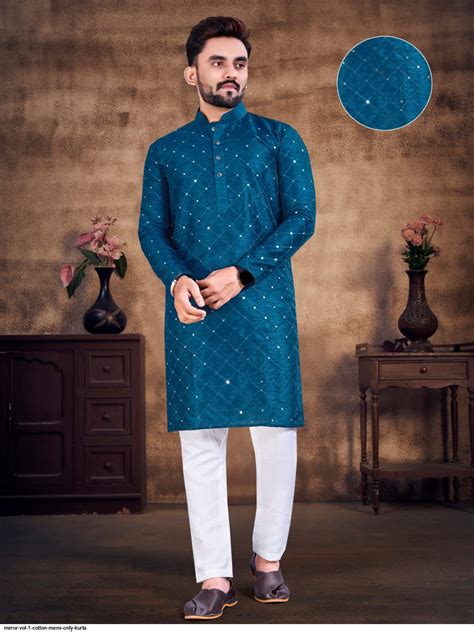 MIRROR Vol 1 Cotton Mens Only Kurta