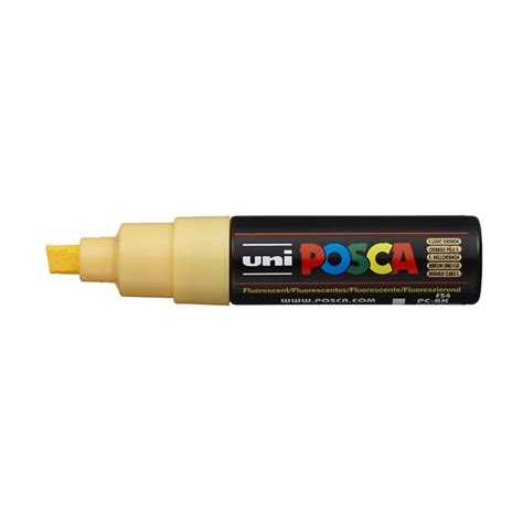 POSCA PAINT MARKER PC 8K BOLD CHISEL TIP FLUORO LIGHT ORANGE Office