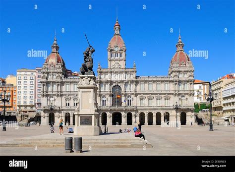 Maria Pita Square La Coruna Hi Res Stock Photography And Images Alamy