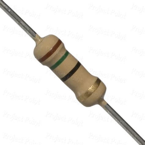 15 Ohm 1w Carbon Film Resistor 5 15e 15r Cfr Color Code Resistor