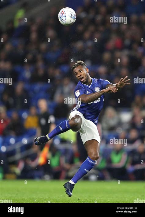 Cardiff City S Leandro Bacuna Stock Photo Alamy