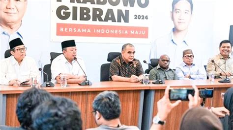 Sidang Putusan MK TKN Nyatakan Prabowo Gibran Sah Sebagai Presiden Dan