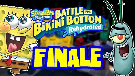 PLANKTON SpongeBob Battle For Bikini Bottom Rehydrated FINALE Ending YouTube