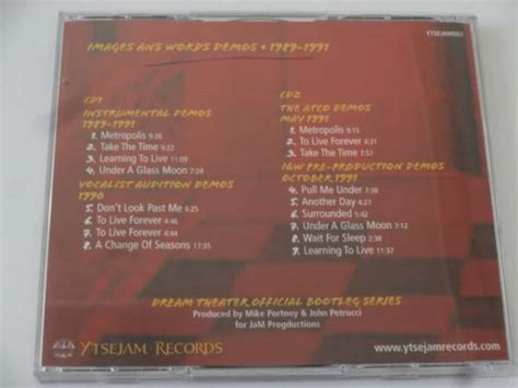 3点落札 2枚組 ドリーム シアター Dream Theater Official Bootleg Images And Words