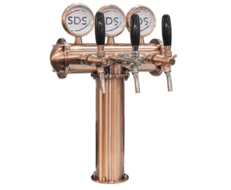 Draught Beer Tower Tap T Bar Bronze Specialised Dispense Systems