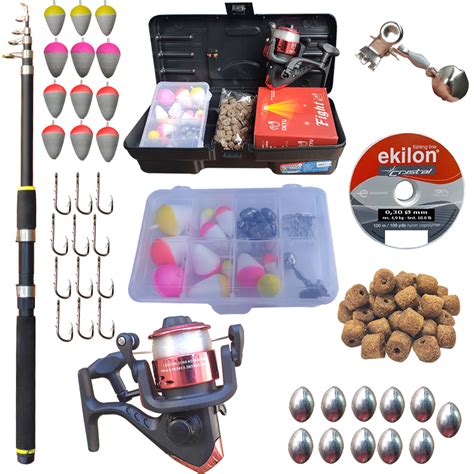 Kit De Pesca Completo Vara Telesc Pica M Molinete Itens Docarmo Pesca