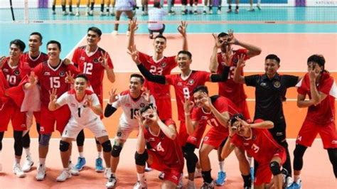 Daftar Pemain Timnas Voli Putra Indonesia Vs Bahrain AVC Challenge Cup