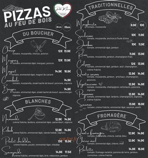 Pizza Marcou Au Feu De Bois Puylaurens Menu Et Photos