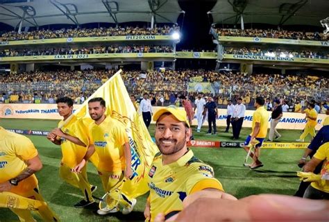 Ms Dhoni To Retire After Ipl 2023 Csk Captain Takes Lap After Last