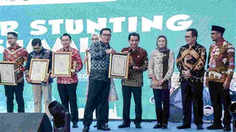 Pemkab Ciamis Raih Penghargaan Kabupaten Paling Inovatif Dalam Turunkan