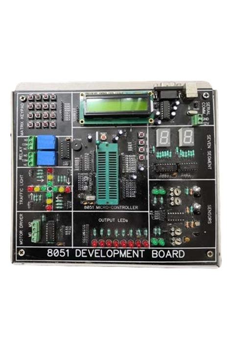 Generic 8051 Microcontroller Trainer Kit With 13 Inbuilt Applications