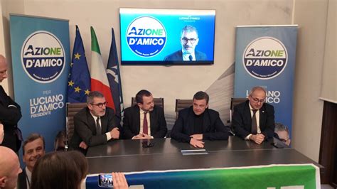 Elezioni Regionali Il Leader Di Azione Calenda A Teramo Per D Amico