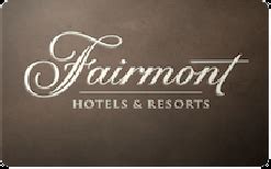 Buy Fairmont Hotels And Resorts Gift Card At Discount 6 50 Off