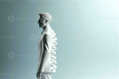 AI generated Abstract 3d human character health care concept ...