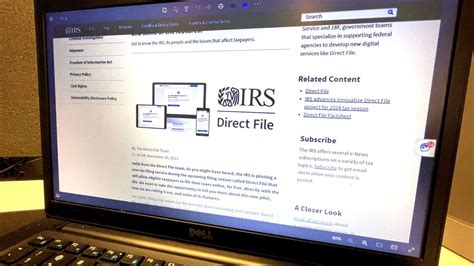 Irs Direct File Tax Filing Service To Be Available In Coming Days