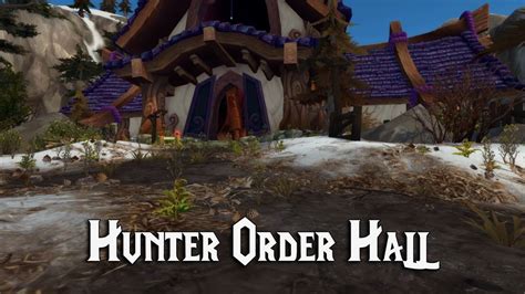 Hunter Class Order Hall Legion Alpha Preview Youtube