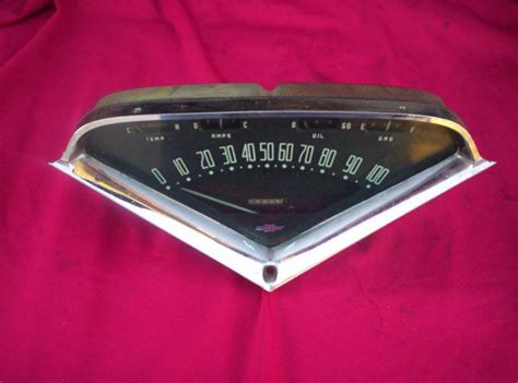 Purchase 55 56 57 58 59 Chevy Truck Speedometer And Gauge Assembly In