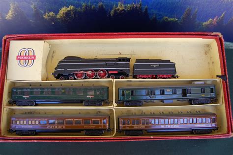 Märklin Ho Train Pack Sk 8514 N Very Rare Dated 1949 100 Original