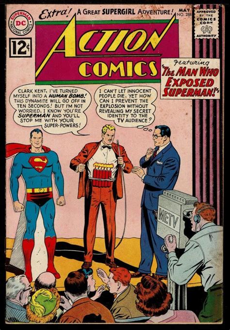 Action Comics May Dc Vg Comic Books Silver Age