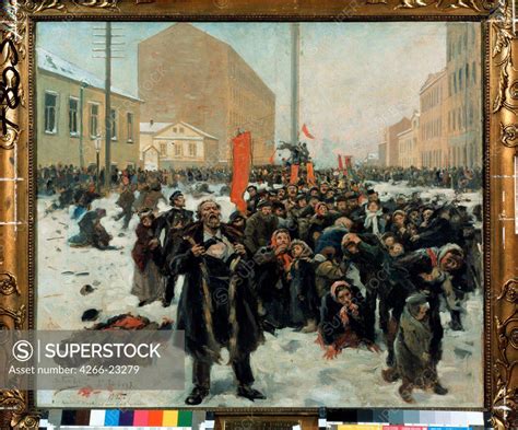 Bloody Sunday 22 January 1905 By Makovsky Vladimir Yegorovich 1846