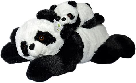 Mother And Baby Panda Plush Set Super Soft Panda Stuffed