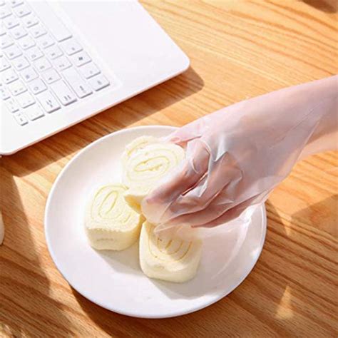 Shla Group 500 Pc Disposable Plastic Food Prep Gloves For Cooking